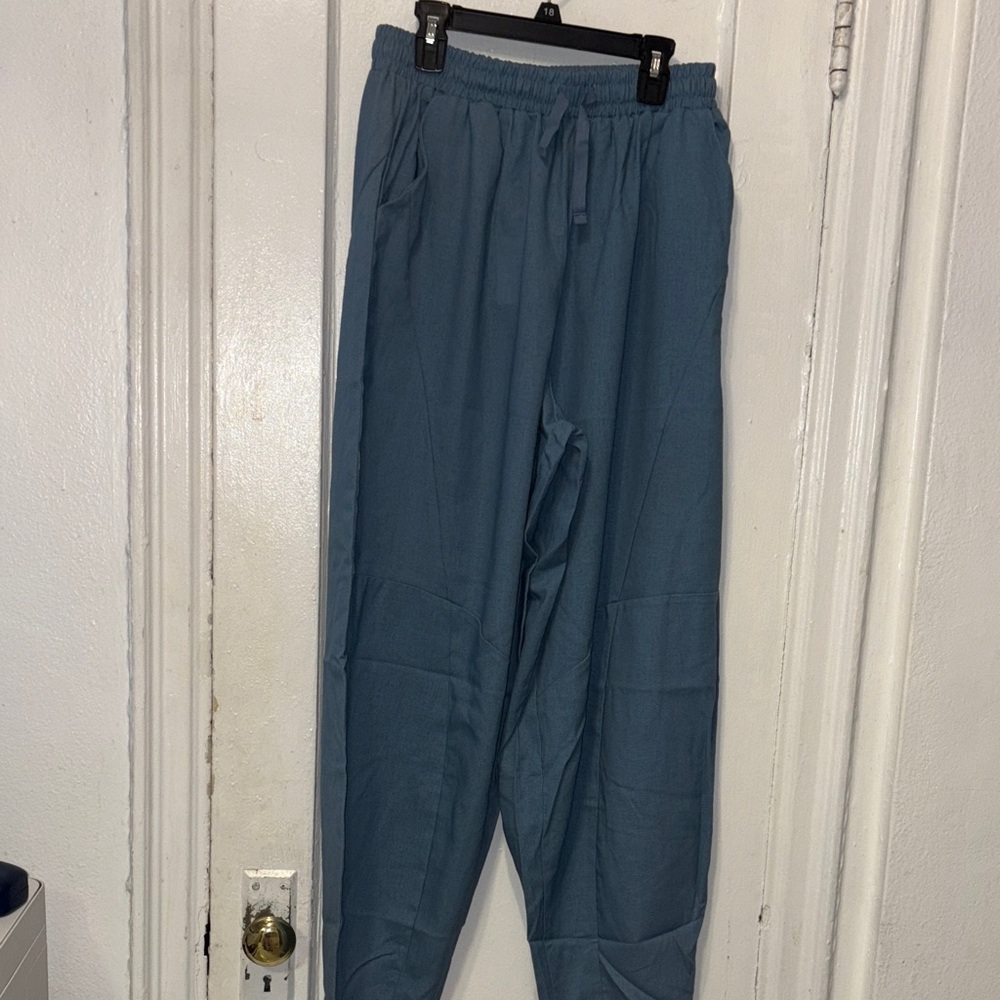 Women's Blue pants.